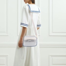 KUNGFUMA Mini Crossbody Bags for Women Trendy Vegan Leather Purses Small Shoulder Handbags with Adjustable Wide Strap, Silvery-b