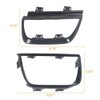KARPAL Tail Light Bezel Cover Compatible With 2010-2013 Chevy Camaro