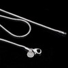 Cunluna 925 Sterling Silver 2 mm Snake Chain Lobster Clasp