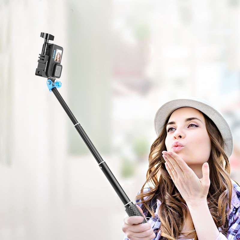 Forevercam Aluminum 90° Vertical Elbow Mount Adapter Compatible for Gopro