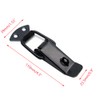 Rannb Large Toggle Latch Spring Loaded Stainless Steel Hasp Latch