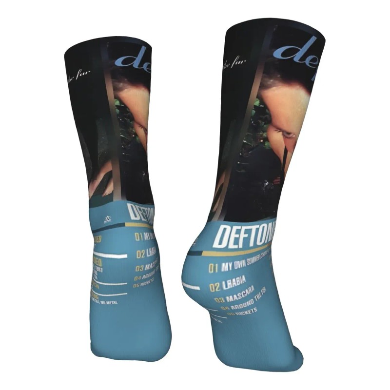 Calcetines Con Banda Metálica Socks Deftones, Medias Antides