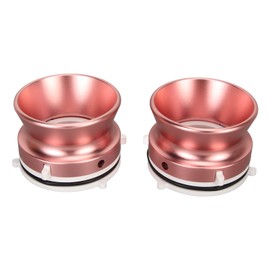 1 Pair for Studer ReVox NAB Hub Adapters 10 Inch Opener Polishing Aluminum Alloy Universal Loading Device for Akai Rose Gold