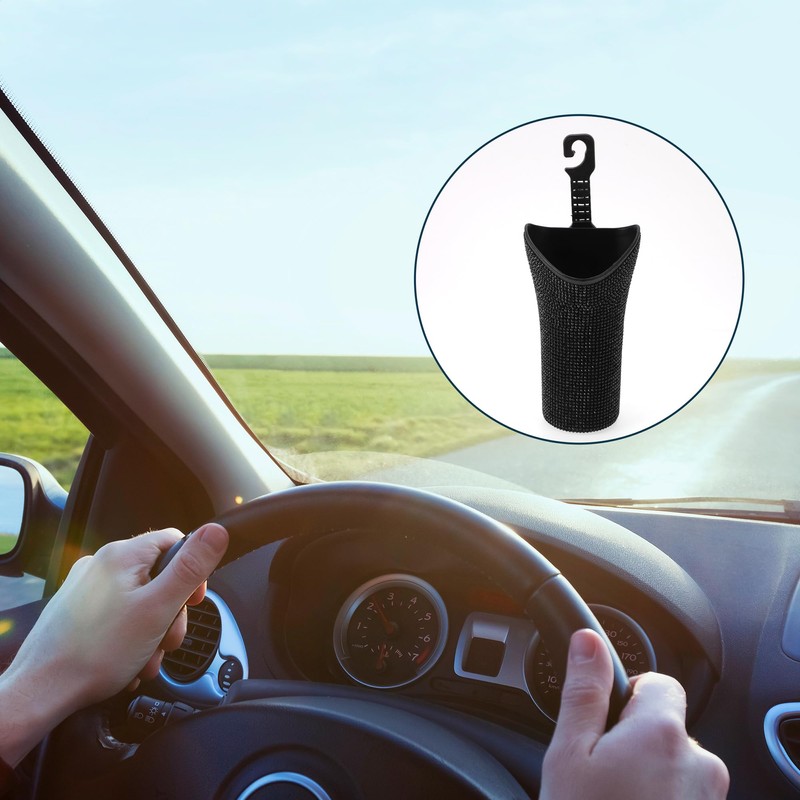 TUCKBOLD Auto Car Trash Can Durable Seat Back Trash Bin