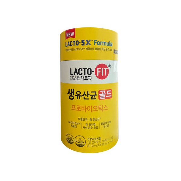 락토핏 생유산균 골드5X 2g x 50포 / 정품