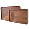 Marley Natural American Black Walnut Rolling Tray (Small)