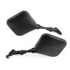 TWOM Black Dual Sport Motorcycle Side Mirrors For Suzuki DR200