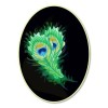 AK Wall Art Peacock Feathers Car Vinyl Sticker - SELECT SIZE - (A) X-Small: 2.5"
