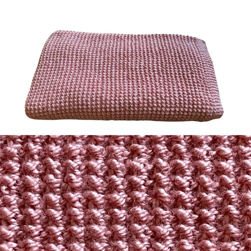 Peach Unicorn Designs Knitting Patterns for Baby Blankets x 2,