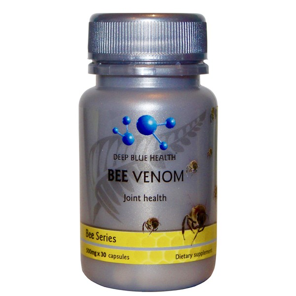 New Zealand Bee Venom with Glucosamine Sulphate - 500mg x 30 Capsules