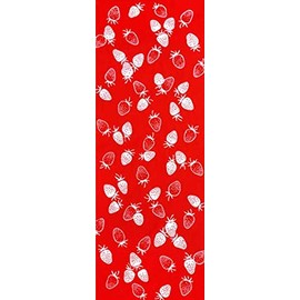 Todaya Shoten Rionzome Tenugui (Red) 847 Approx. 14.6 x 38.6 inches (37 x 98 cm)