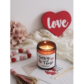 Valentine's Day Gift Sexy Time Scented Candle Gifts, Funny Romantic Unique Birthday Anniversary Father’s Day Gift for Wife/Women/Men/Husband