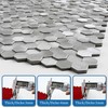 M MOFIT 3D Metal Peel and Stick Backsplash for Kitchen,Mini