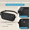Cinturón de Viaje con Tecnología Bloqueo RFID, Cangurera Mujer y