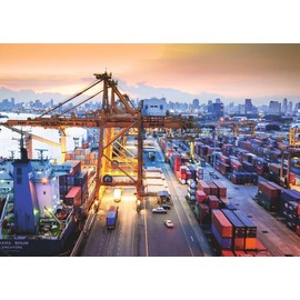 Ravensburger Puzzle 12000583 Jigsaw Puzzle Harbour 1000 Pieces for Adults and Children from 14 Years