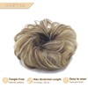 Gairyan Hairpiece with Elastic Band, Bun Hairpiece, Curly Hair Scrunchie