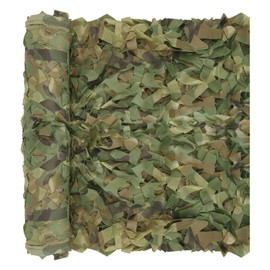 NAKIHOUSE Camouflage Net 3 x 3 m Camouflage Net Hunting Wild Camping Forest Landscape Outdoor Garden Party Decorations Sun Protection