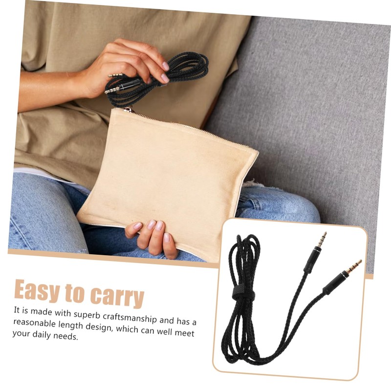 OSALADI 4pcs Professional Male to Male Audio Cable Stereo Audio