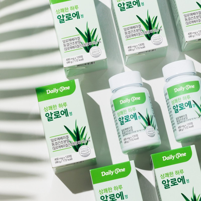 DAILYONE Daily One Refreshing Day Aloe Tablets Aloe Vera Gel
