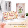 KONVINIT Small Desk Calendar 2026-2027, Pink Desk Calendar 2026 -