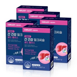 데일리 간 건강 밀크씨슬 골드 플러스 30정 5박스(5개월분) Daily Liver Health Milk Thistle Gold Plus 30 Tablets 5 Boxes (5-Month Supply)