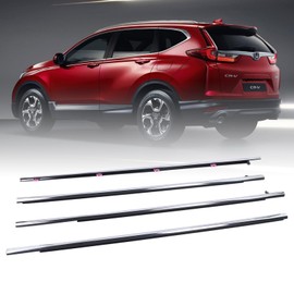 4Pcs Weatherstrip Window Moulding Trim Seal Belt Compatible with 2013-2018 Honda Accord Replaces# 72410-T2A-A01 72450-T2A-A01 72910-T2A-A01 72950-T2A-A01