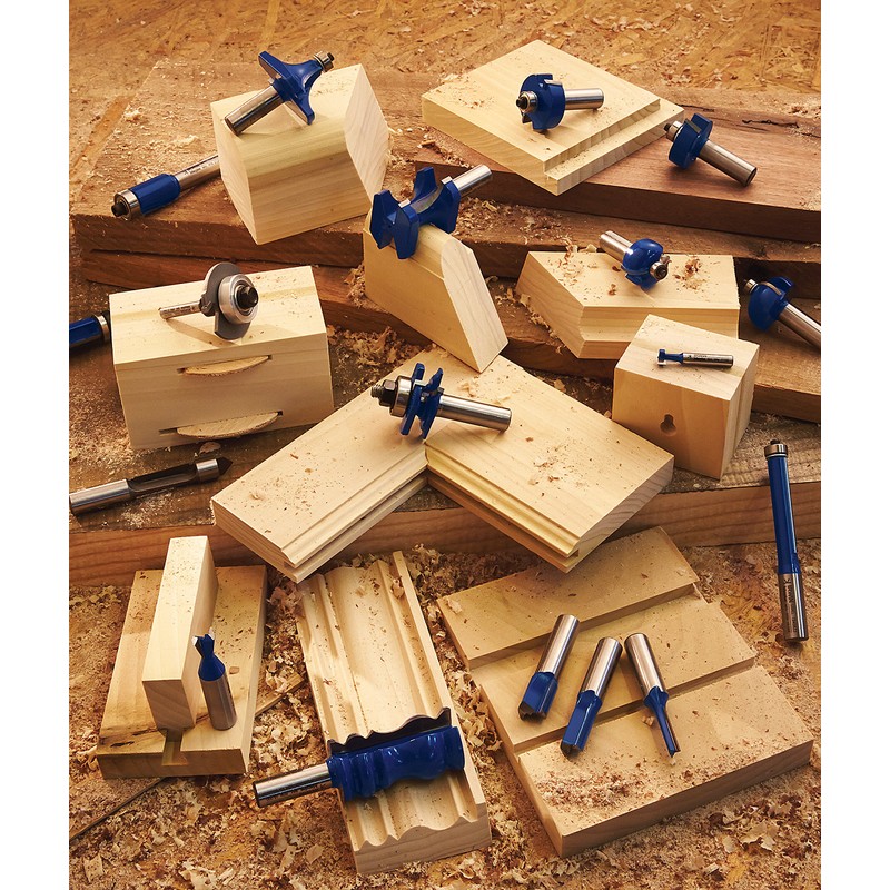 Irwin Tools 1901047 Marples Basic Router Bit Set (6 Piece)