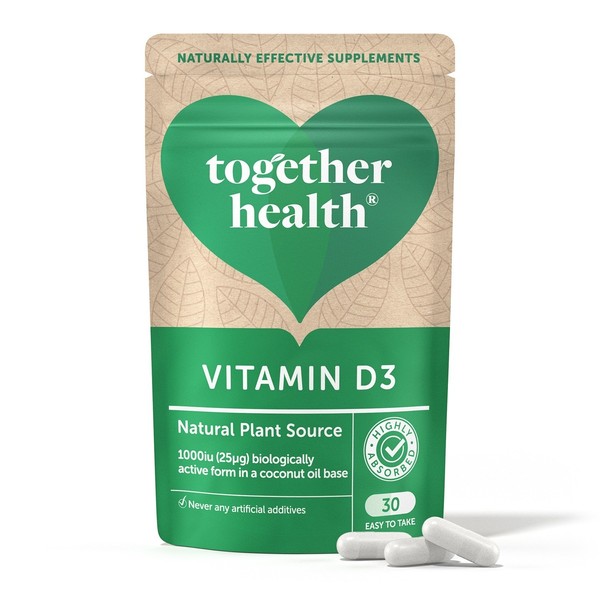 Together Health Vitamin D3, 30 Capsules