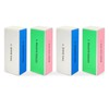4-Piece Large Square Sponge Nail Buffer Block, 4 Way Nail