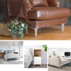 IGNPION 10cm Metal Sofa Leg 4 pcs Modern Furniture Feet
