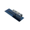 Kinkanechou Square Trowel, Oil-Burnished, 0.5mm Thick, Black-Painted Square Handle, Rivet-Free,