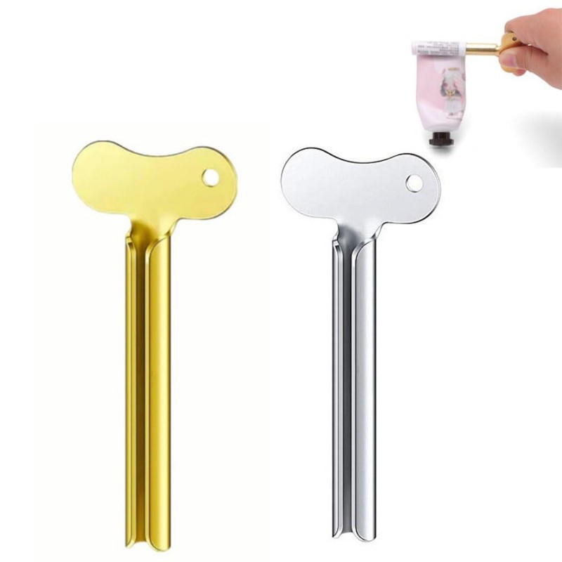 Tube Squeezer Stainless Steel, Toothpaste Dispenser, Toothpaste Squeezer Roller, Tube