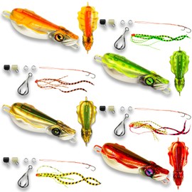 ELPIS 3-Way Tie Lava, 2.1 oz (60 g), Dragon Fang Paradise, All-Purpose Squid Aori, 4 Colors, Full Set, Motion Type, Slide Type, Allmighty