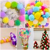 Bundooraking Pom Poms, 0.4inch (1cm), 2000pcs White for Crafts