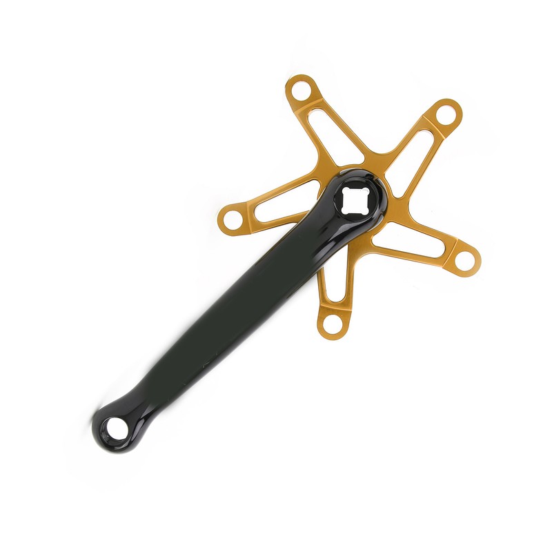 Bolany Folding Bicycle Square Hole Crank 130BCD Sprocket Single Disc