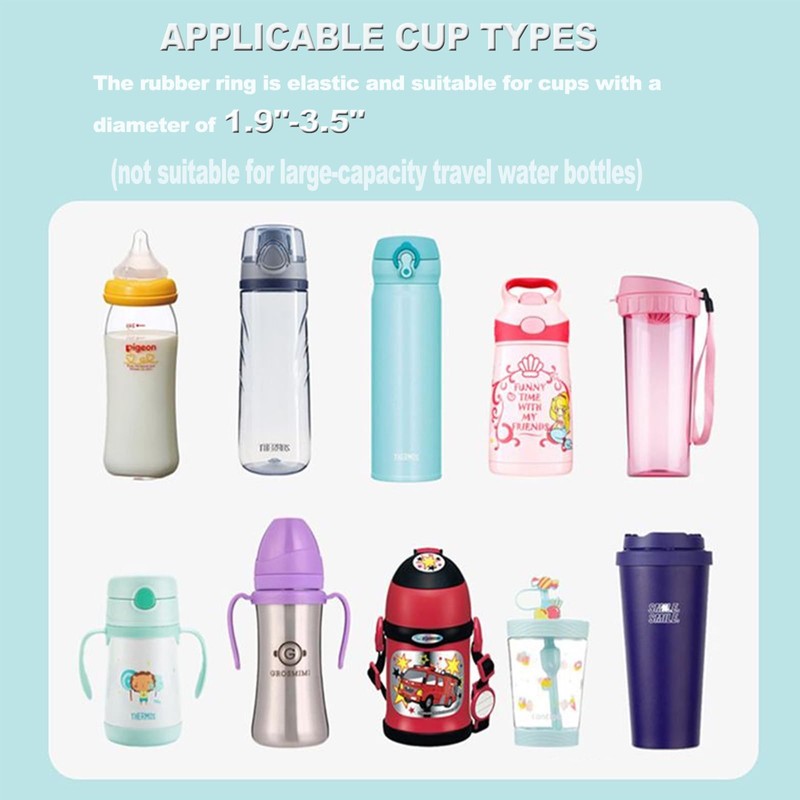 2PCS Water Bottle Holder with Strap, Cup Lanyard Accessories Long