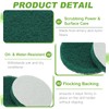 YELARXI Power Scrub Pads, Scrubbing Pads 180 Grits Scouring Discs