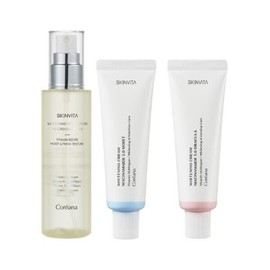 Skin Vita Niacinamide Whitening Serum + Cream + Tone Up Cream / 스킨비타 나이아신아마이드 화이트닝 세럼+크림+톤업크림