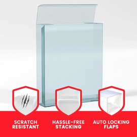 EVORETRO SH Figure Son Goku Super Hero PET Protector Case Pack of 10 - 0.40 mm Archival Grade, Crystal Clear Display, Impact Resistant, Durable, Custom Fit Goku Figure, Perfect Collector’s Gift