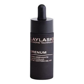 LAYLASKIN DRENUM Dehydrating Serum for Face and Neck, 100% Pure Hyaluronic Acid, Organic, Vegan, Anti-Wrinkle and Anti-Ageing, Serum for Face, Neck and Eye Contour, 98% Natural, 30 ml