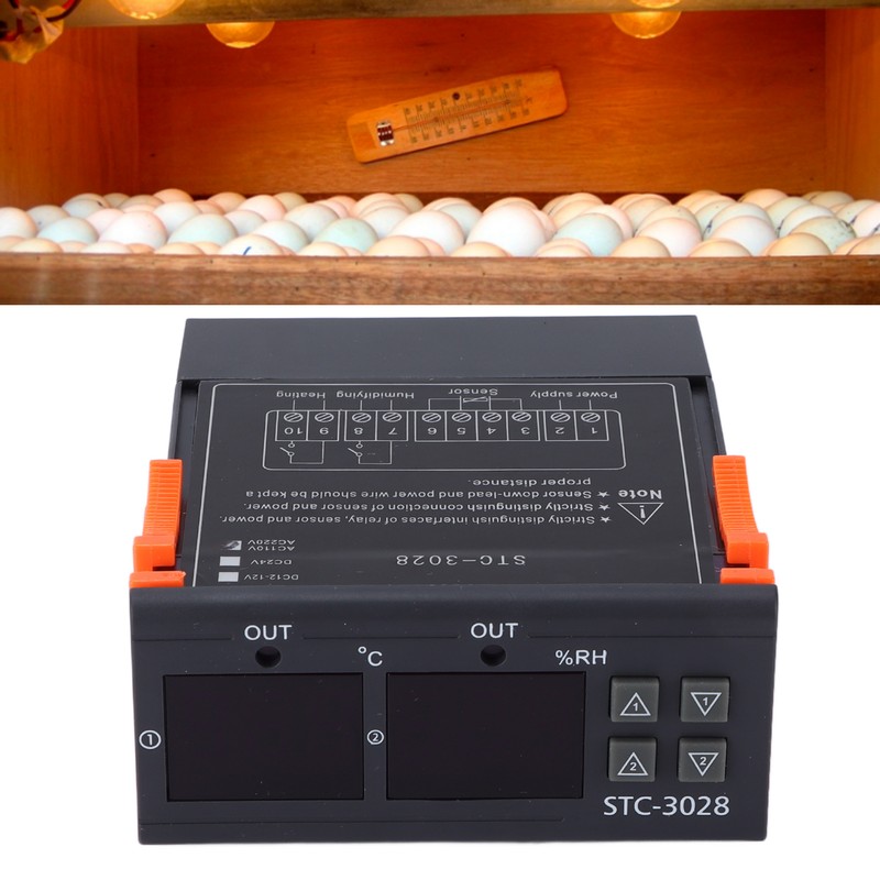 Incubator Temperature Controller Digital Hatchery Temperature Controller for Incubators Refrigerators