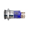 Metzler - Pressure Switch 16mm - LED Ring Lighting Yellow