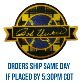 2025 Bob Uecker Memorial Jersey Patch - Milwaukee Brewers