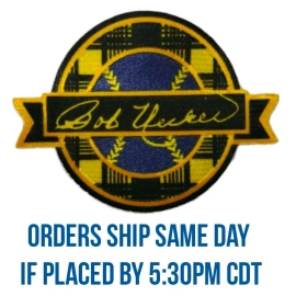 2025 Bob Uecker Memorial Jersey Patch - Milwaukee Brewers