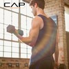 CAP Barbell Coated Dumbbell Weights with Padded Grip, Single, 110