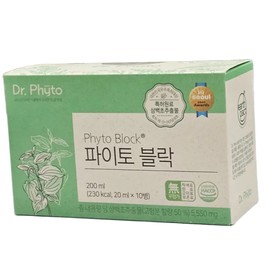 Dr. Phyto Phyto Block Triticum peach extract Extract LHF618 Seasonal change 1 box 10 bottles / 닥터파이토 파이토블락 삼백초 추출물 삼백초추출물 lhf618 환절기 1박스 10병