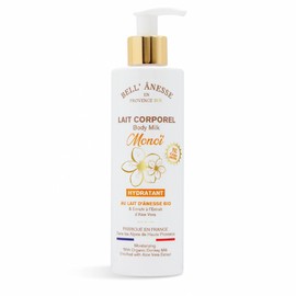 Label Provence Nature | Locion Corporal Monoi Con Leche de Burra Fresca Orgánica 250 ml Humectante para piel Seca y Sensible