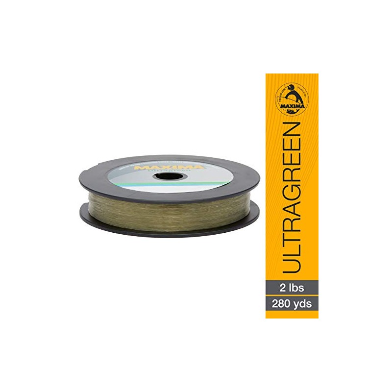 Maxima Fishing Line MOSS2 - Carrete de Pesca (2 Libras),