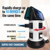 Bell+Howell Spin Power Strip Tower Surge Protector - 4 Outlets,