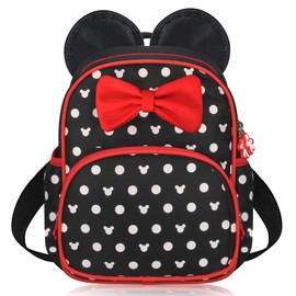 Voikukka Cute Little Girls Kid Backpack Mini Mouse Backpacks for Toddler Girl Backpack Small Kids Backpack Preschool Backpacks Toddler Bookbag Children Travel Mini Backpack